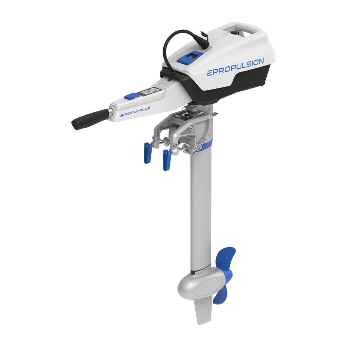 ePropulsion Spirit 1.0 Plus buitenboordmotor met 48V accu, extra kort