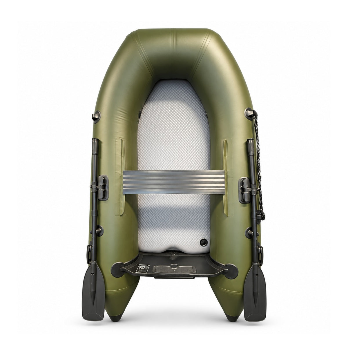 Selakos 230-AIR Groen/Zwart airdeck rubberboot - foto 1