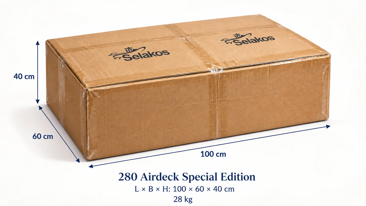 Selakos 280 Airdeck Special Edition verpakking